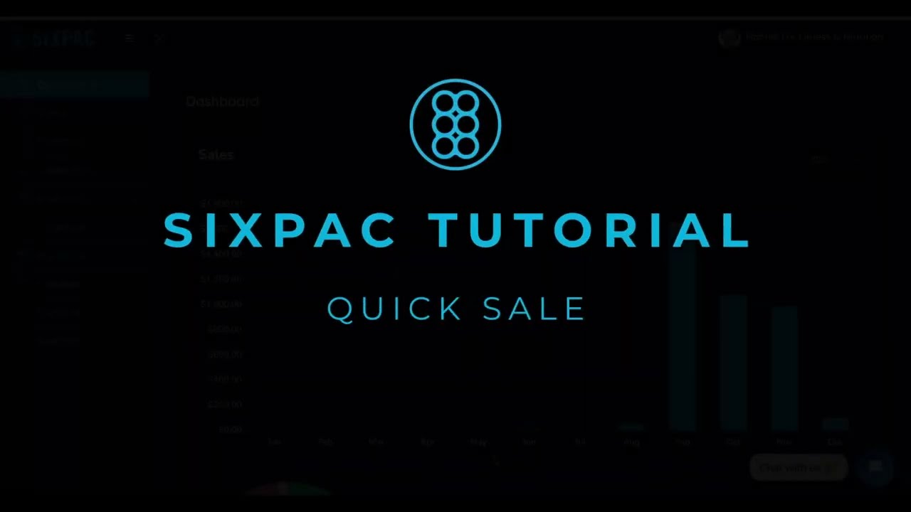 SIXPAC for Business Tutorial: Quick Sale (2024)