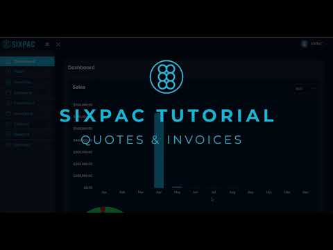 SIXPAC Tutorial - Quotes & Invoices